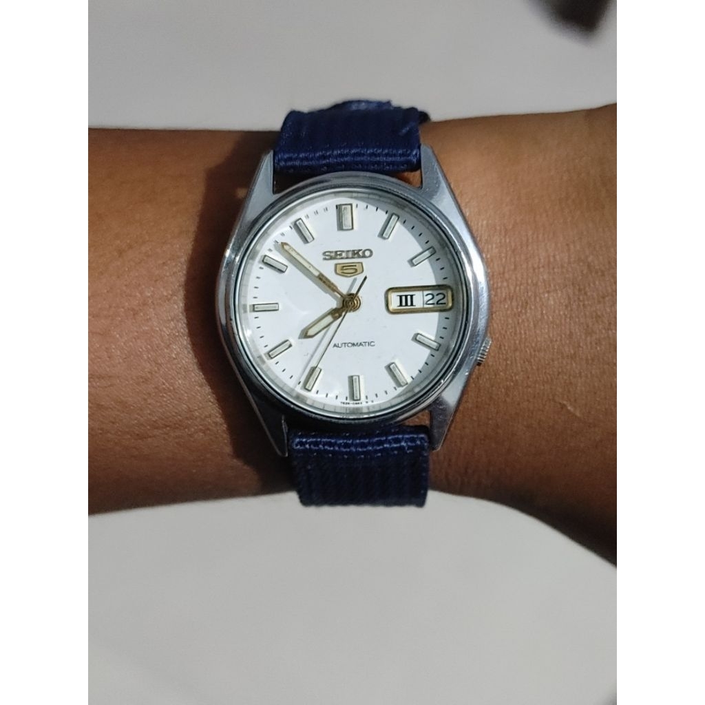 jam tangan seiko 5 automatic SNX917 caliber 7s26 6000