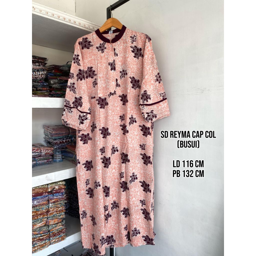 LUZA ~ Set Dress Reyma by Batik Luza | Gamis Luza | Daster Luza