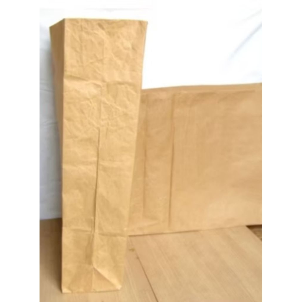 kantong kertas semen/paper bag 70gsm, serbaguna untuk packing barang, sembako kerupuk kemplang dll.