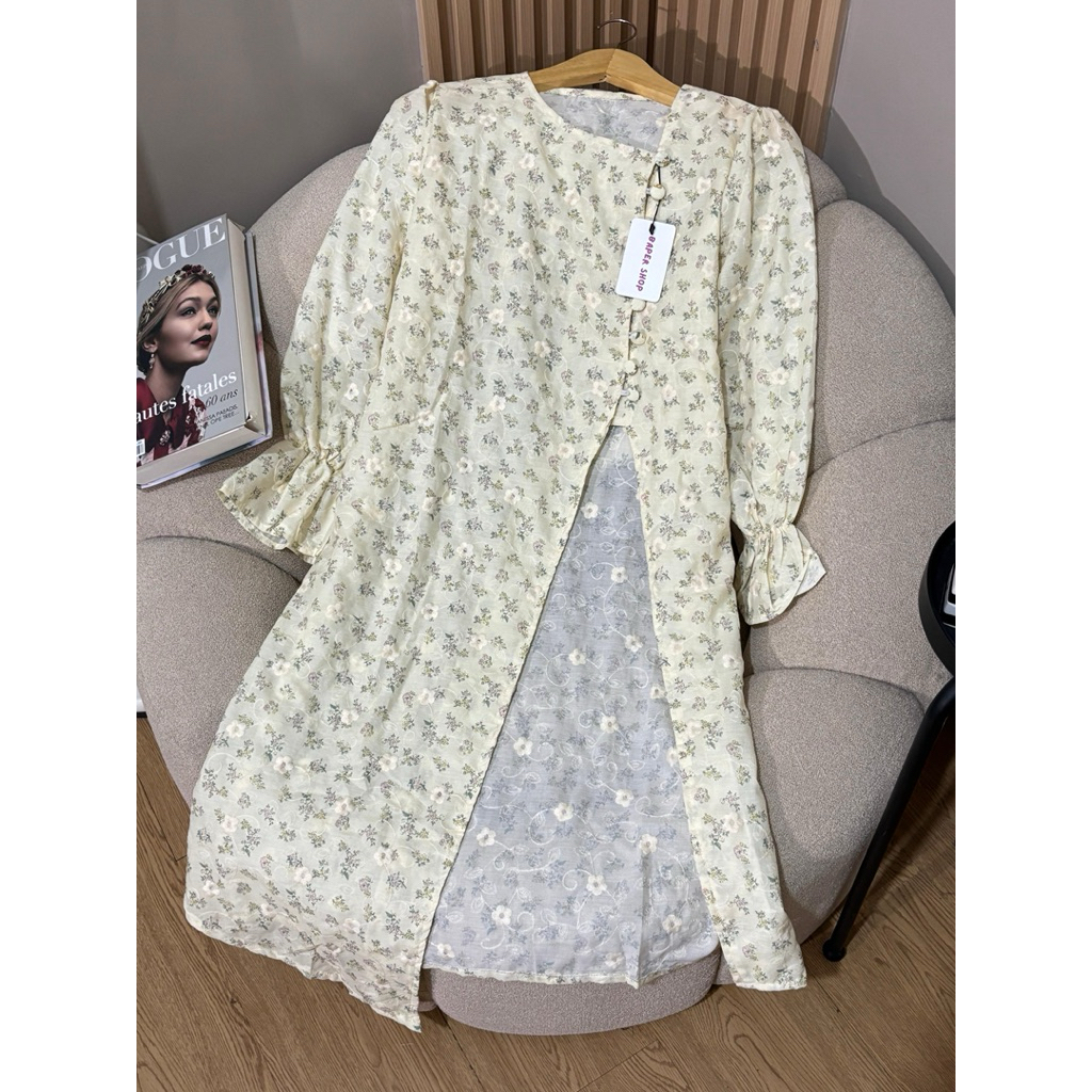 Yunhei Tunic | Tunic Flowers Wanita