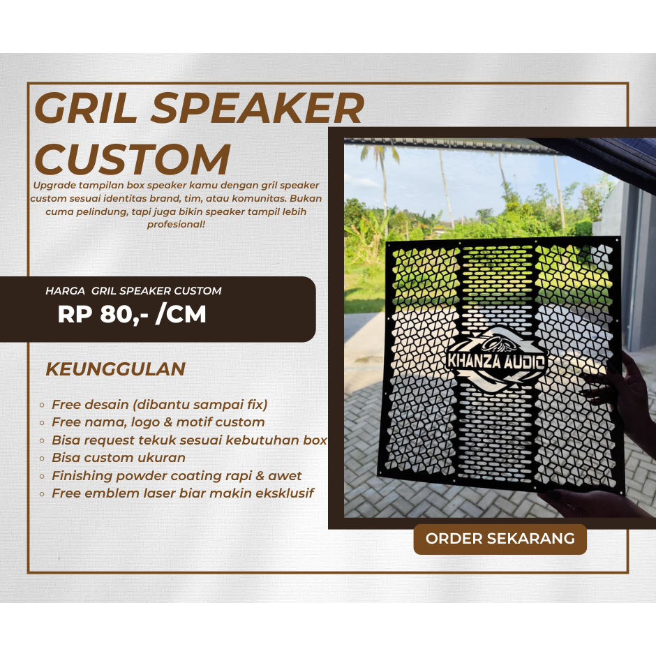 gril speaker custom