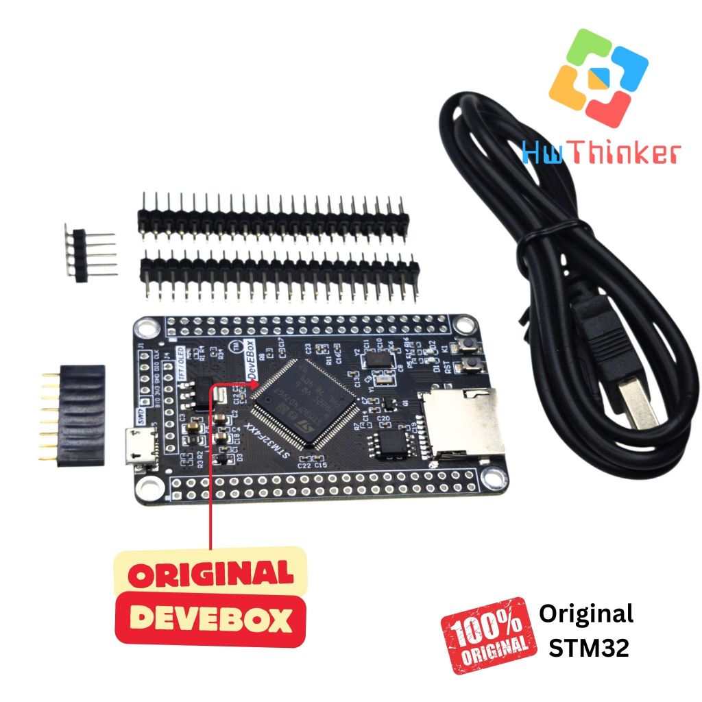 DevEBox Development Board STM32F407VGT6 STM32F4 F407 STM32 +SD SLOT Cortex M4 alternatif STM32F4Disc