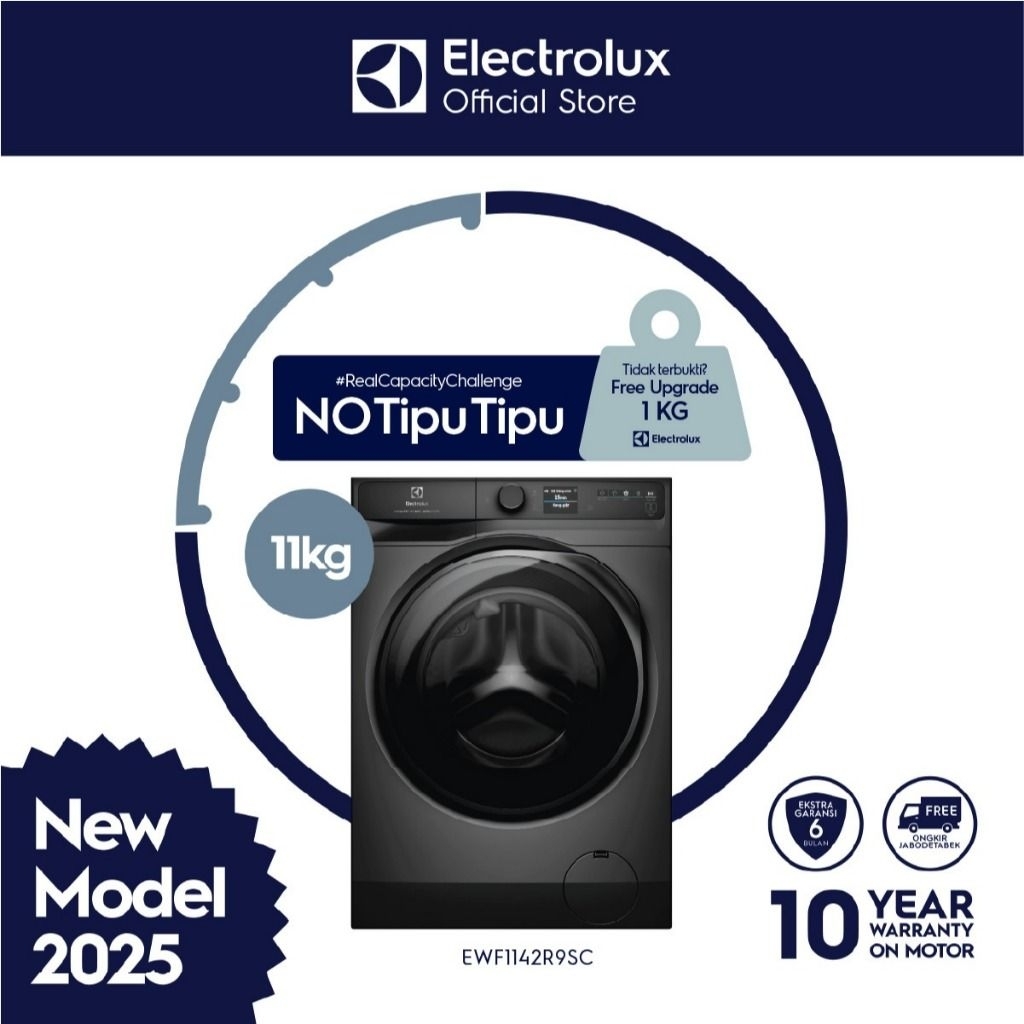 ELECTROLUX EWF1142R9MC MESIN CUCI 11 kG IntelliDos EWF1142