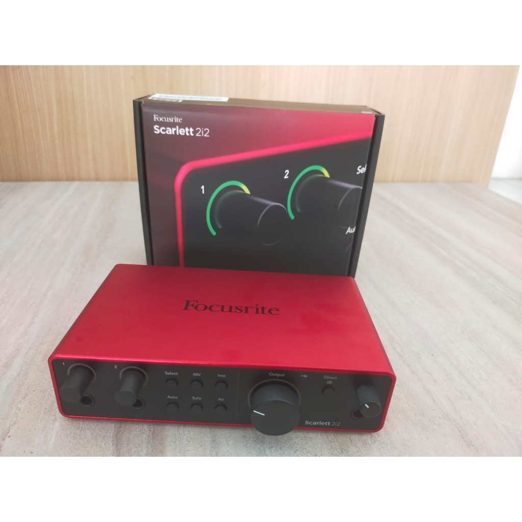 SOUNDCARD FOCUSRITE SCARLETT 2i2 4TH GEN