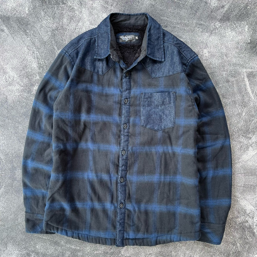 Thruxton Veterano Sherpa Flannel Shirt