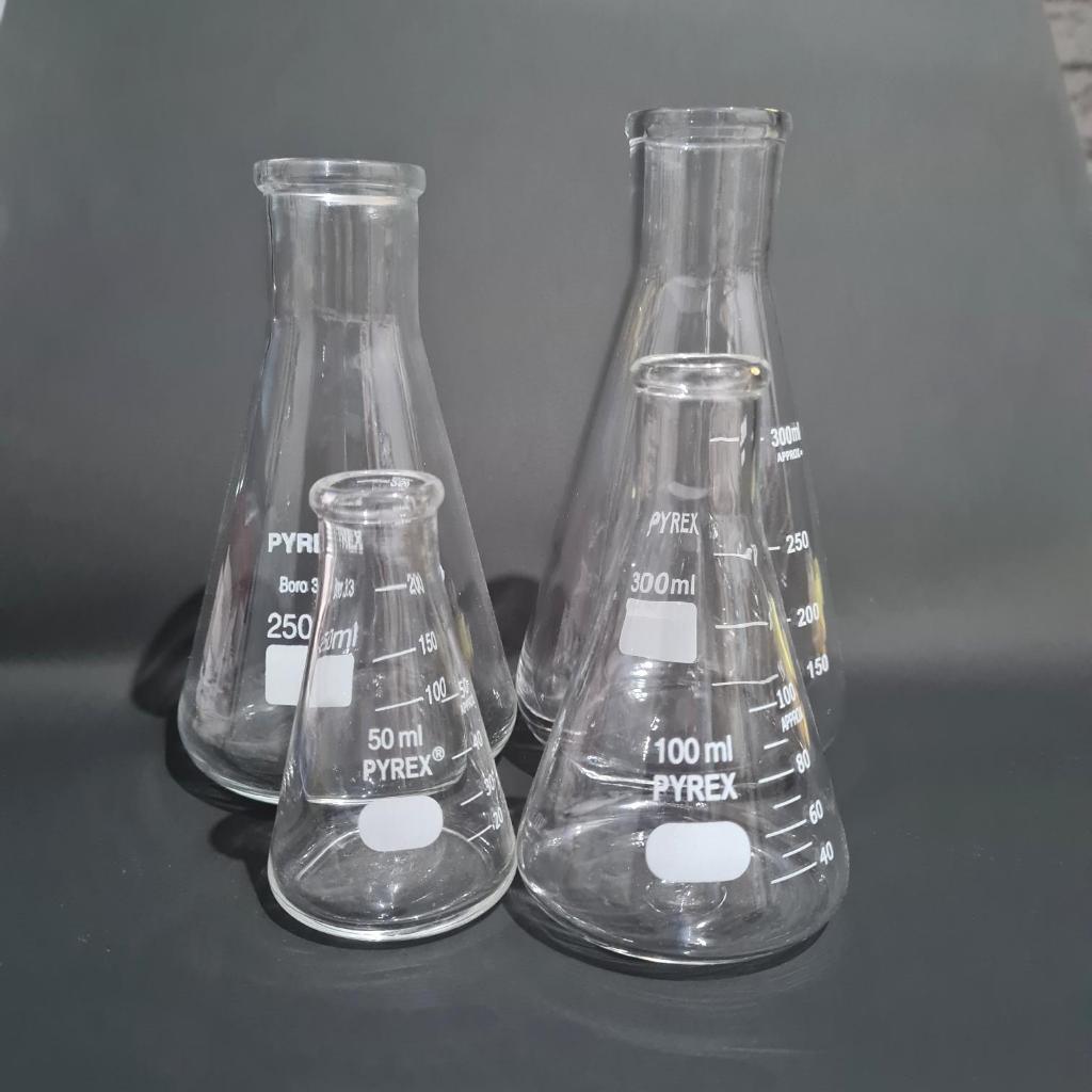 Erlenmeyer Pyrex / Tabung Erlenmeyer Pyrex