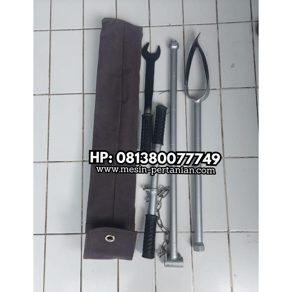 Alat Bor Tanah Mineral Tipe Belgi Material Galvaniz Kuat untuk Pengambilan Sampel Tanah, Survei Geol