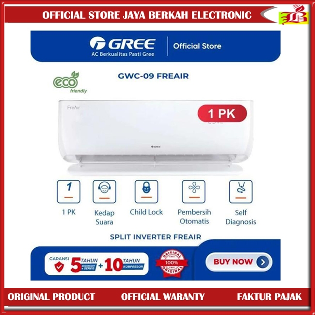 AC GREE 1 PK GWC-09Freair / GWC09FREAIR Wall Mounted 1PK with Air Purifier GWC 09Freair