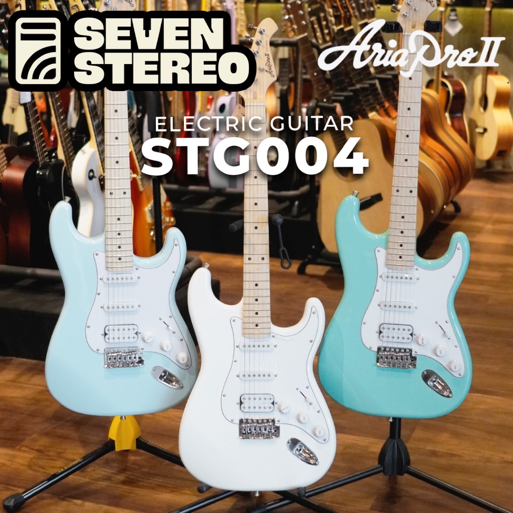 ARIAPRO ARIA PRO STG004 Stratocaster Model HSS Electric Guitar