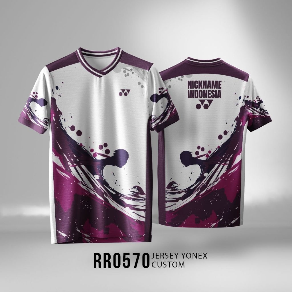 Jersey Badminton Yonex Custom