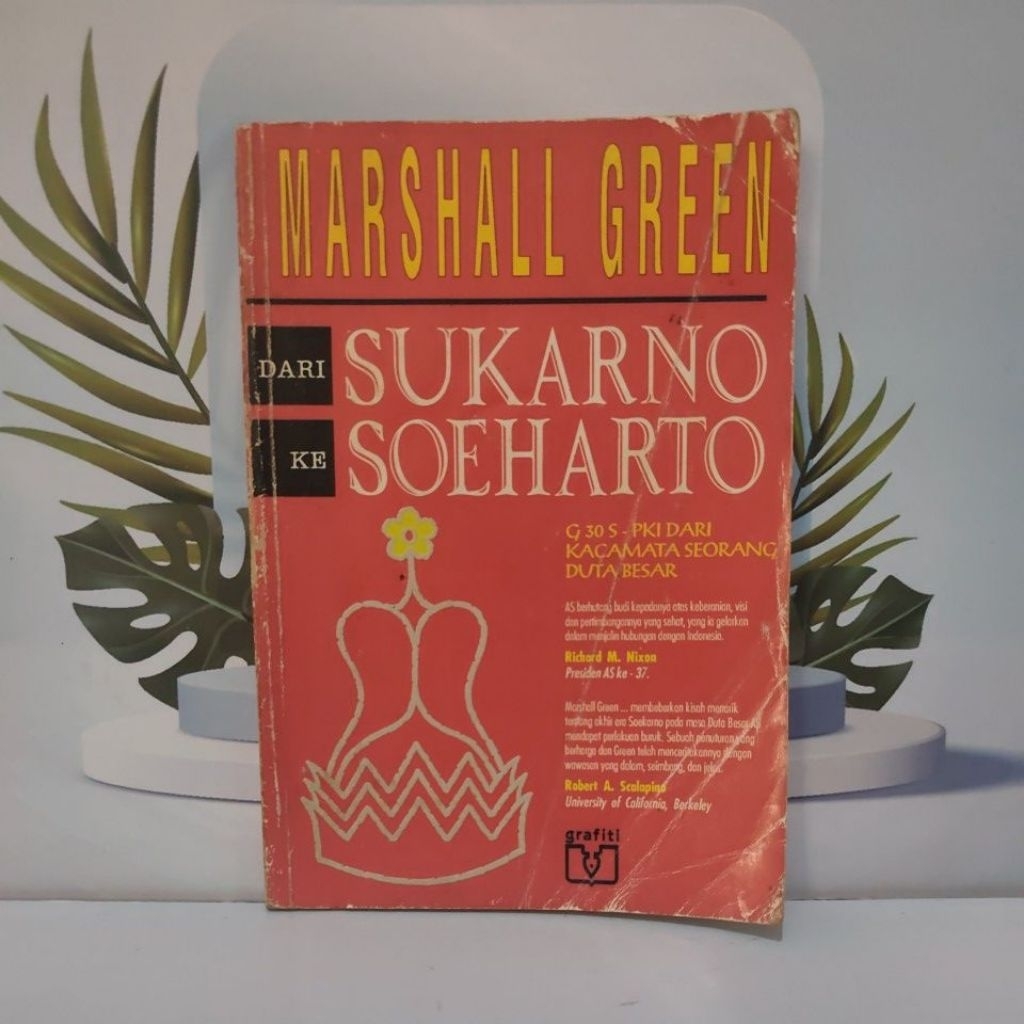 Buku Bacaan Karya Marshall Green Berjudul Dari Sukarno Ke Soeharto Bahasa Indonesia Softcover Kondis