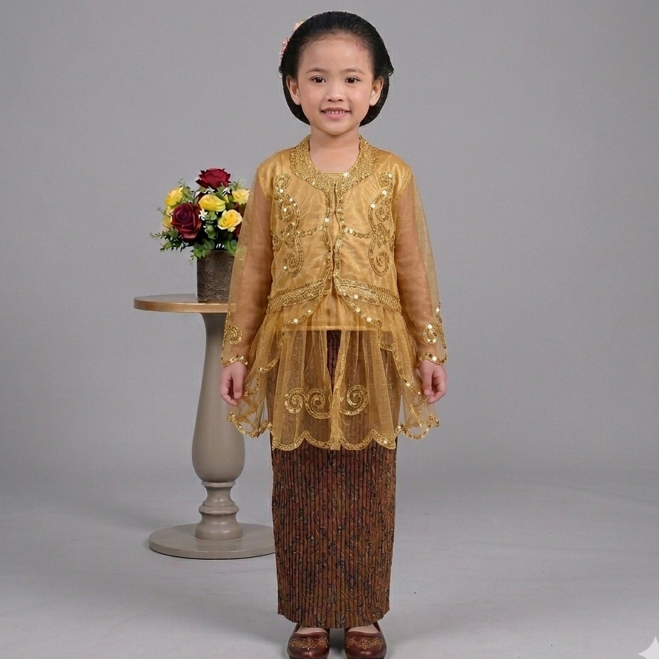 Set Kebaya Gotic Anak SD Kelas (1-4)