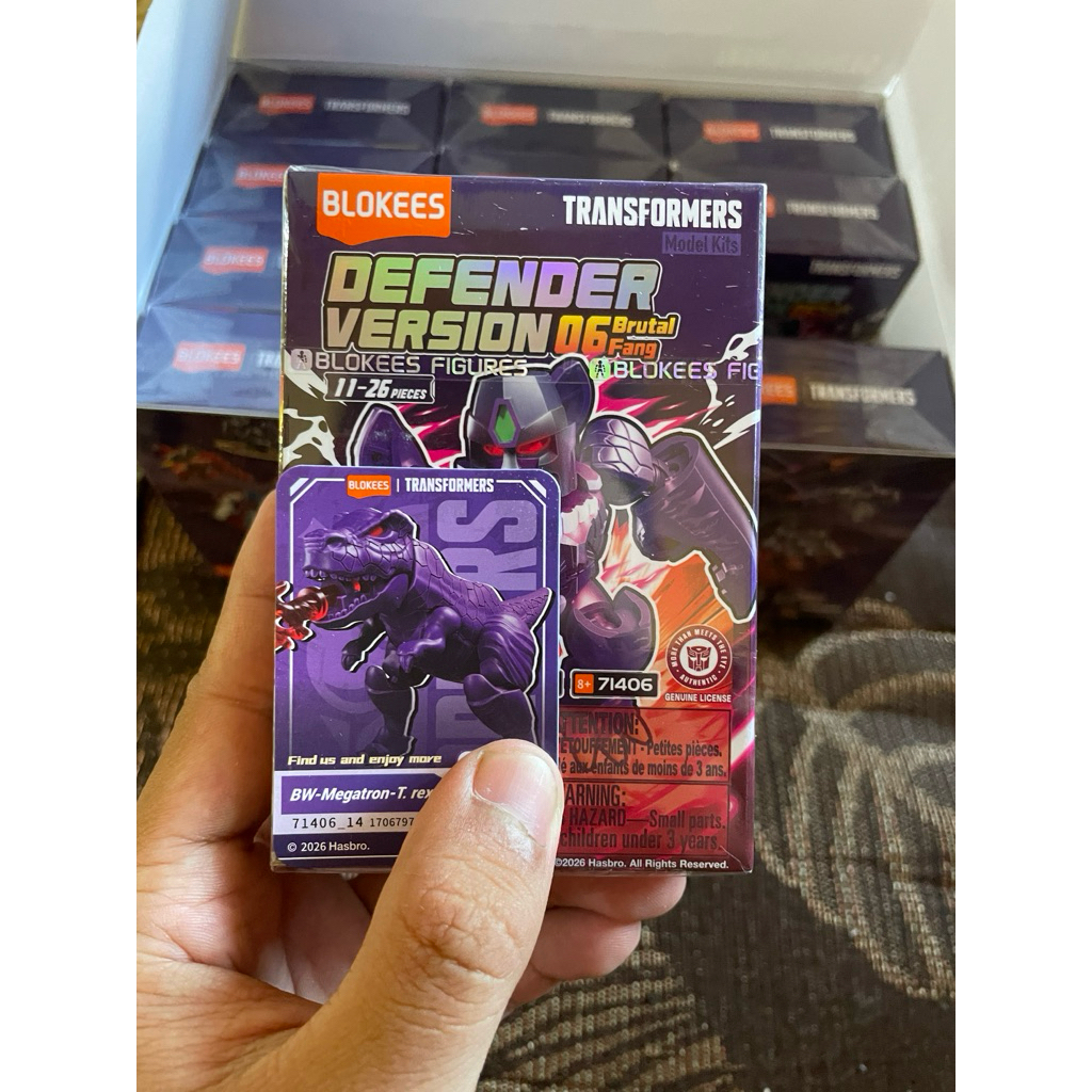 Blokis Transformers DV 06 BW-Megatron T-Rex OFC