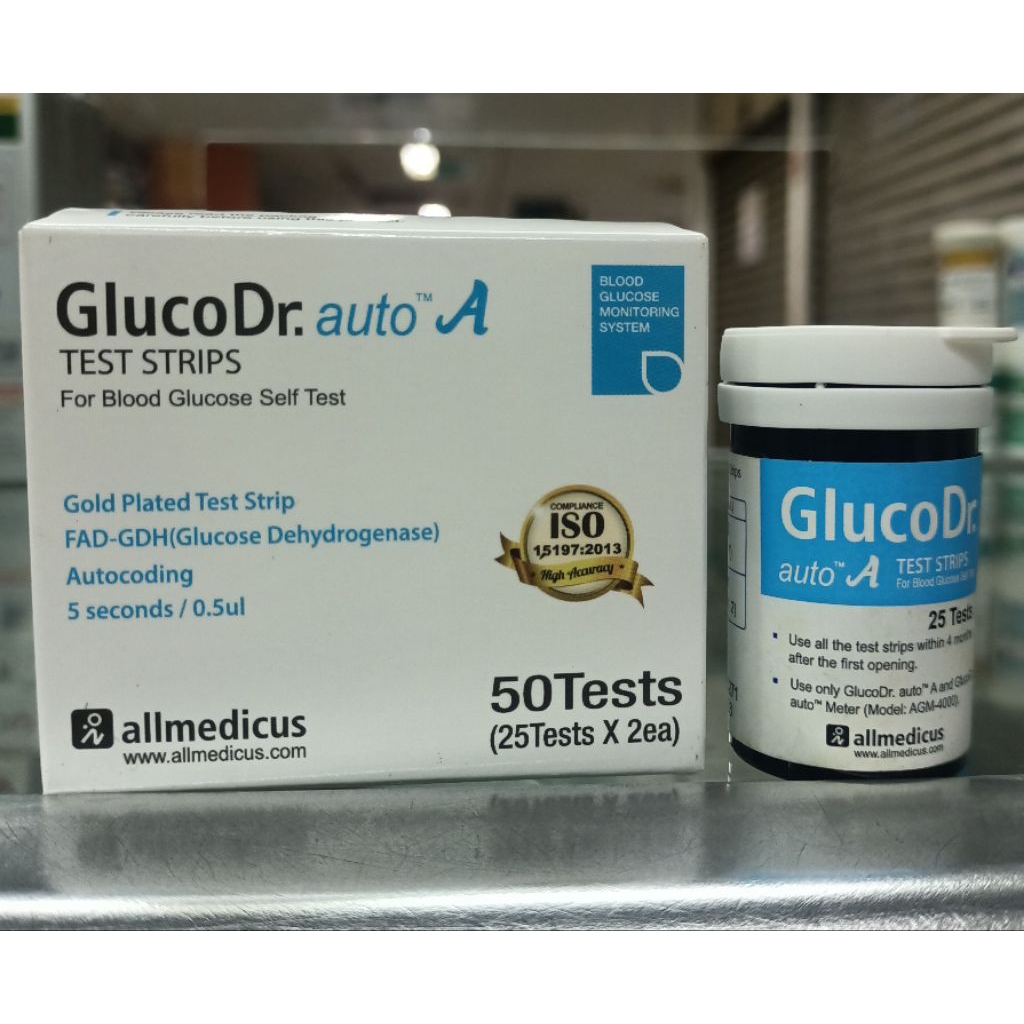 Test Strip GlucoDr Auto atau GlucoDr AGM 4000