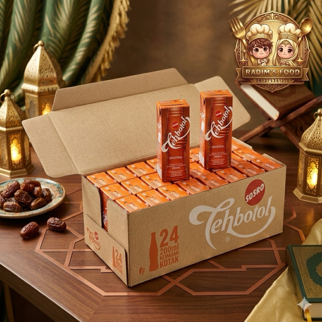 Teh Botol Sosro 1 Dus premium original