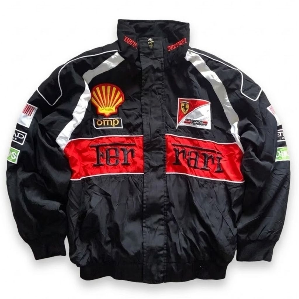 Jaket Ferrari Vintage Original Official Merchandise Scuderia Ferrari F1 Racing Team Rare