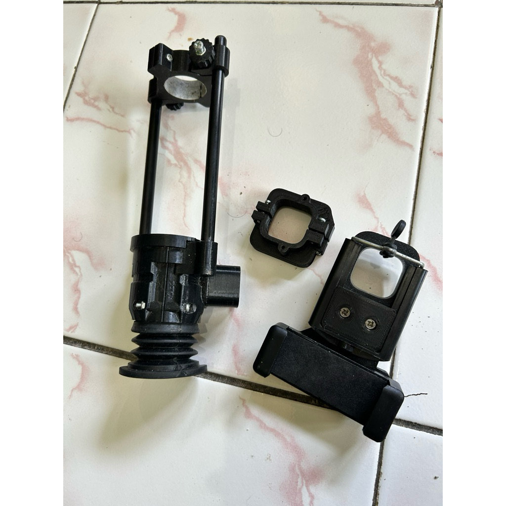 Mounting Camera Teleskop