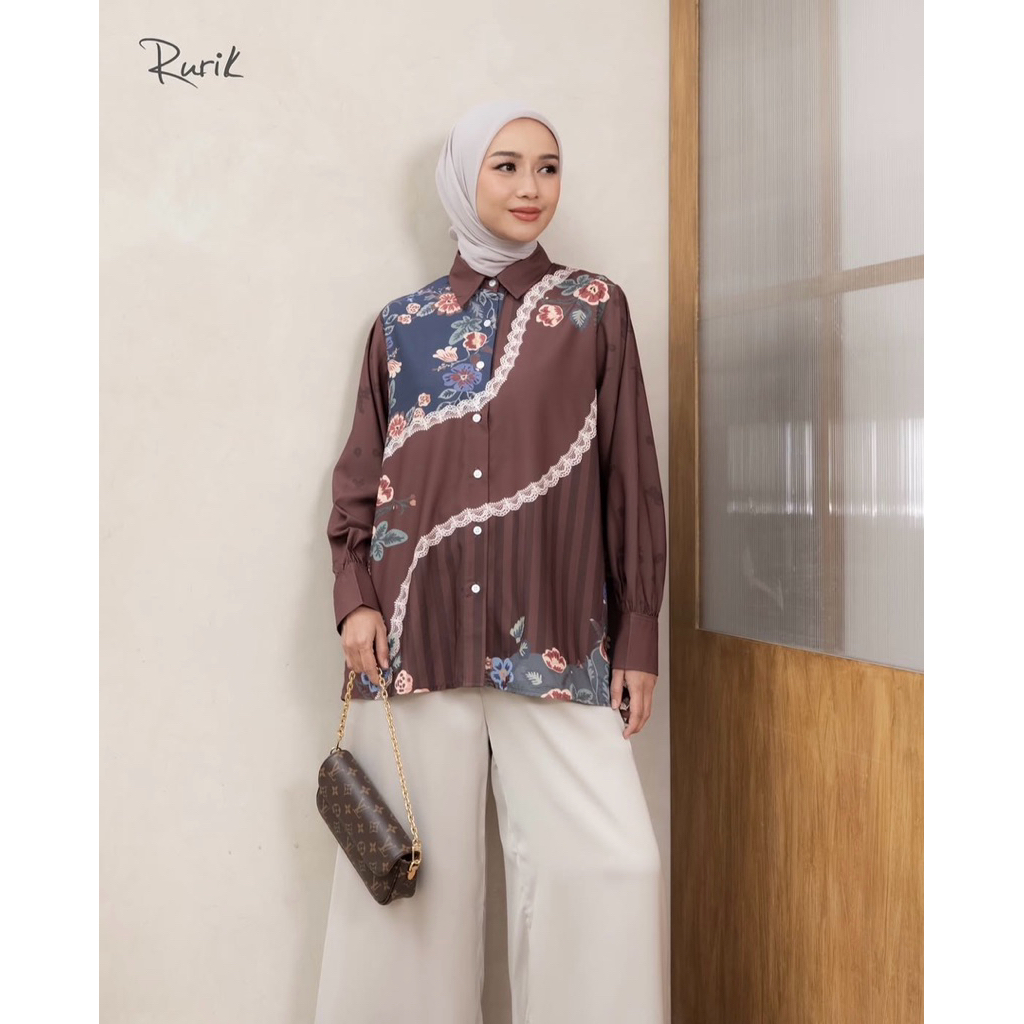 RURIK OFFICIAL - GALENDA SHIRT - ATASAN RURIK TERBARU - RURIK ORI