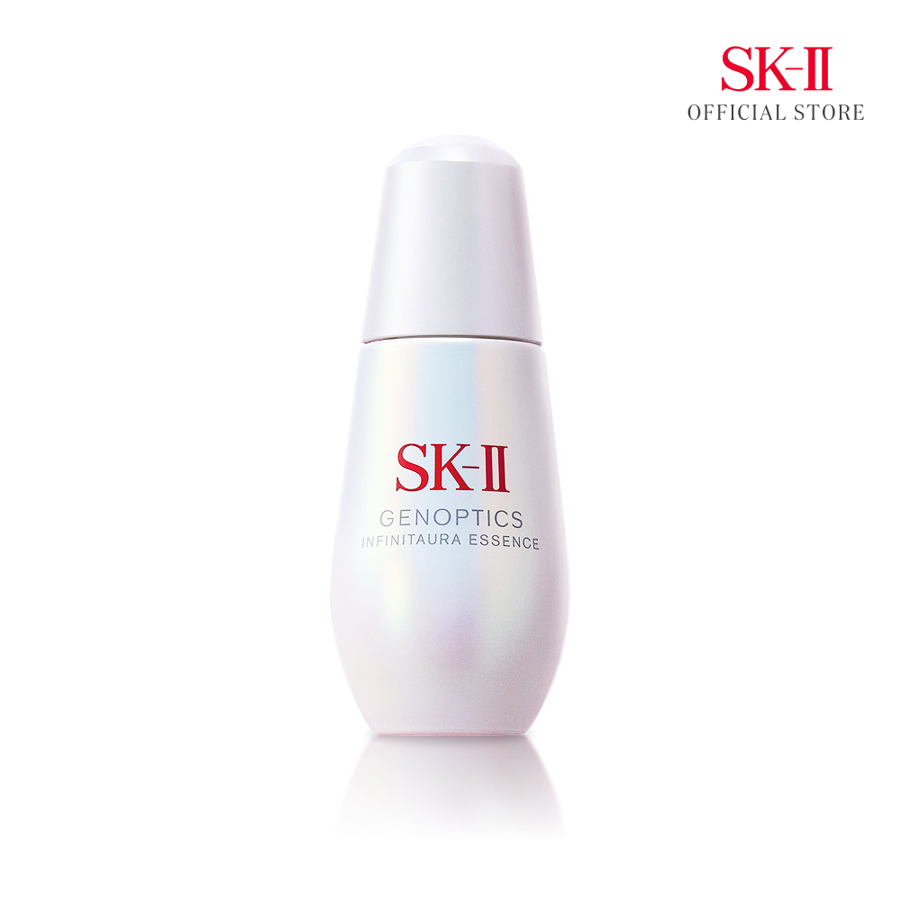 SK-II GenOptics InfinitAura Essence 75ml: Serum Essence Wajah Pencerah Kulit Kusam