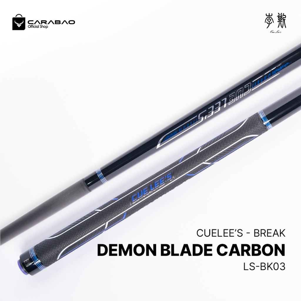 Cuelee's LS - BK03 Demon Blade Carbon - Cue Stick Break Billiard