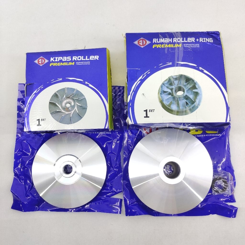 EDO Kipas Roller Rumah Roller RACING + Ring Yamaha NMAX 150 - Nmax 150 Old - Aerox 155 - Lexi EDO