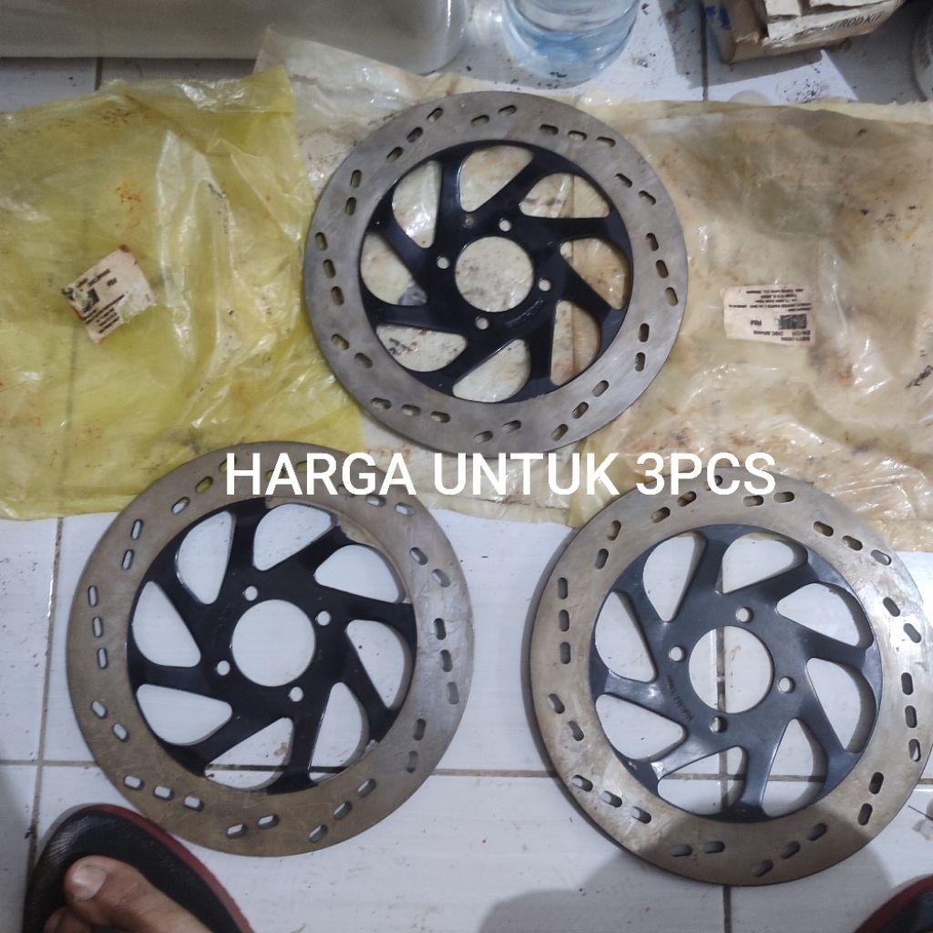 discbrake disc brake piring piringan cakram rem depan suzuki thunder 125 EN125 EN-125 aplikasi RGR R