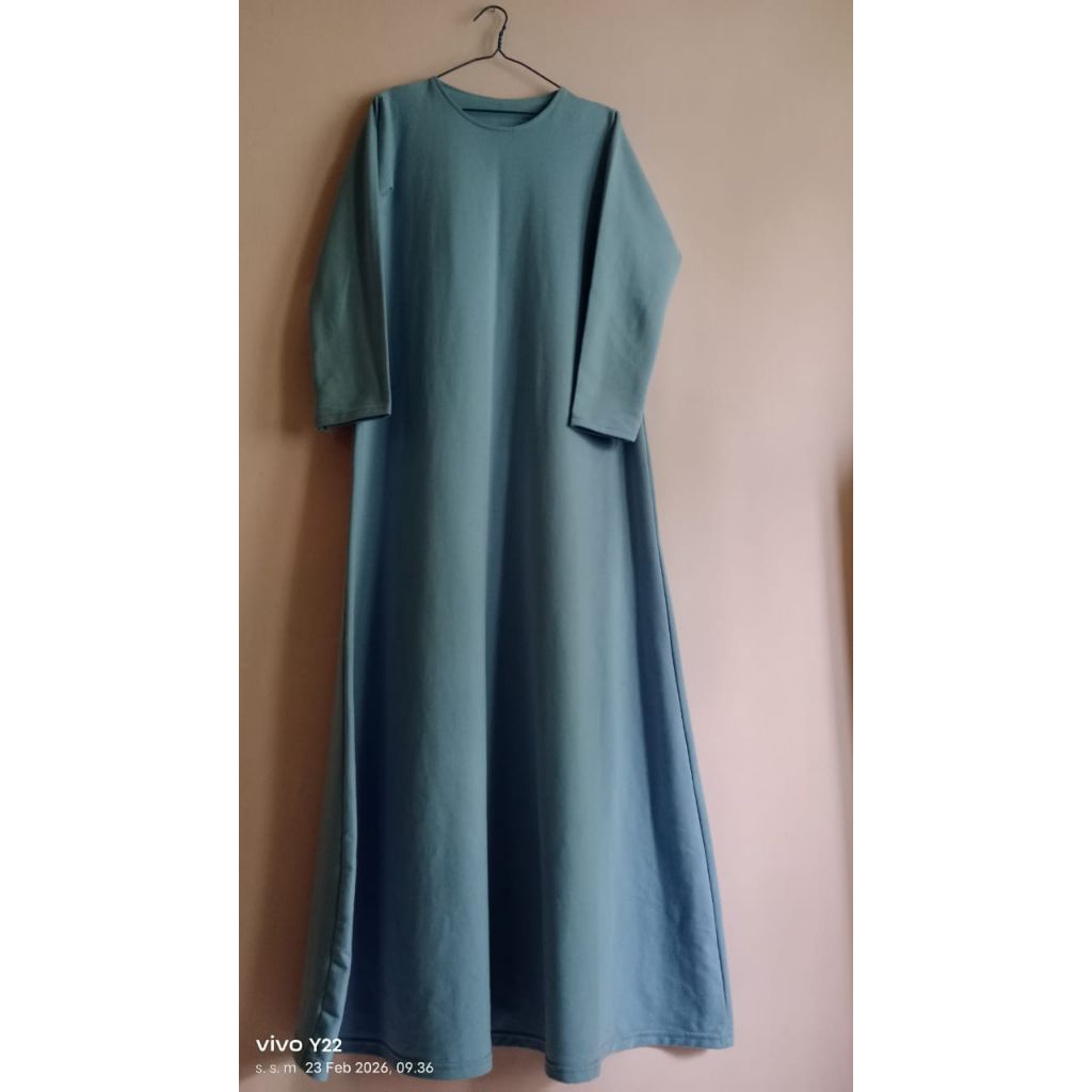 gamis baby blue