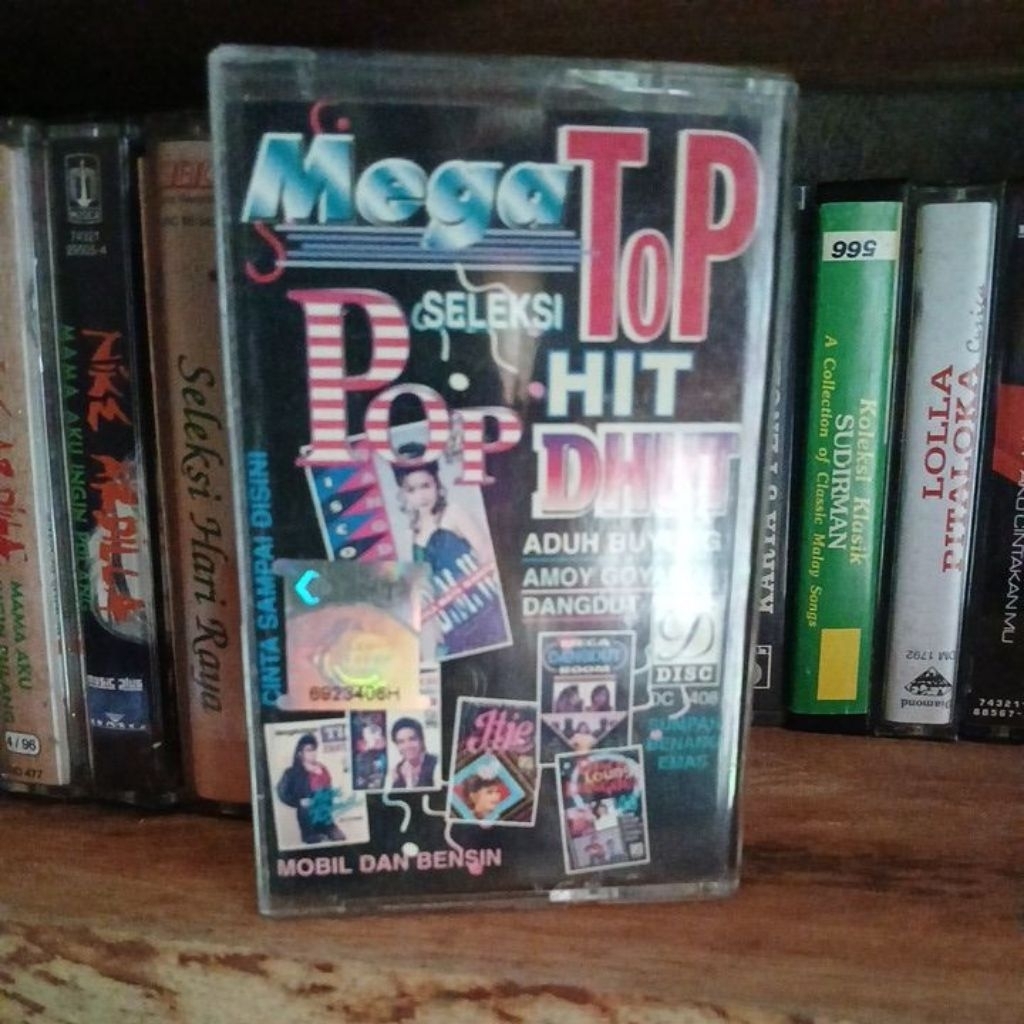 kaset import mega top dangdut