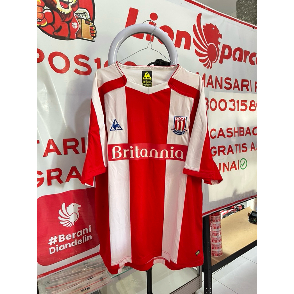 KDL-413 Original Le Coq Sportif Stoke City 2008/09 home