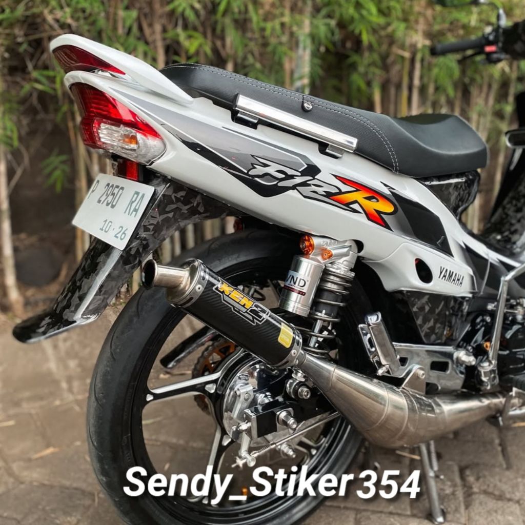 Stiker Striping Standar Ori Yamaha Fizr 2001 ll Stiker les striping fizr standar 2001 bahan berkuali