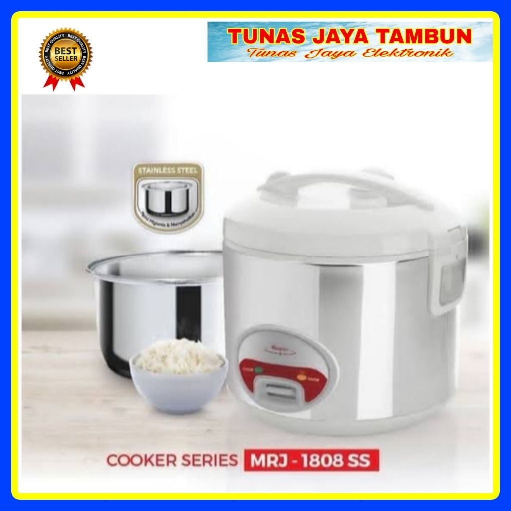 MAGIC COM MASPION MRJ 1808 SS  / MAGIC COM MASPION 1.8 LITER MRJ 1808SS / MASPION MRJ1808SS