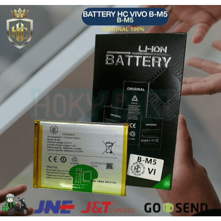 BATERAI VIVO B-M5/BM5 VIVO Vivo X50, Vivo X60 Pro, Vivo X70 Pro+ ORIGINAL