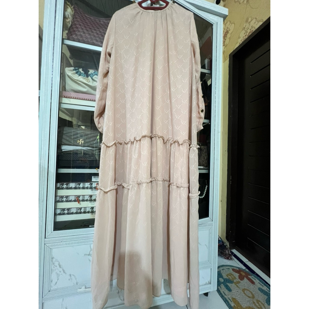 VZ Signature Embossed Dress by VIVI ZUBEDI