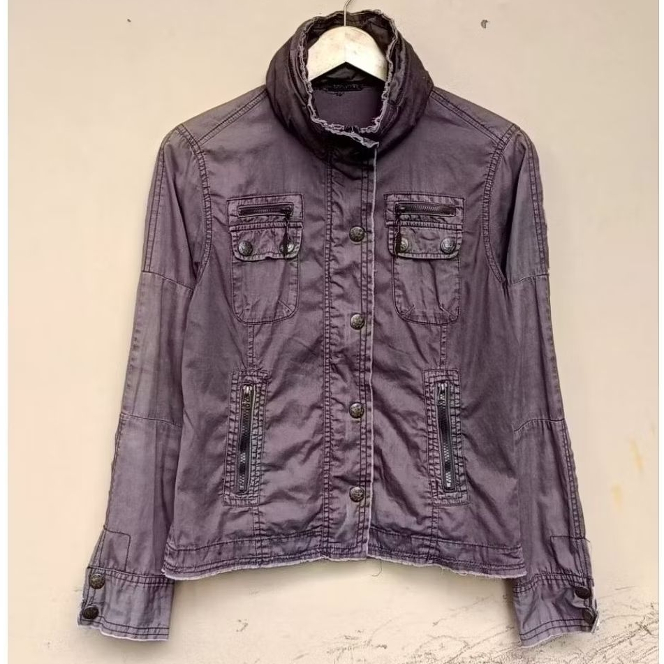 Jacket cornflake gothic punk if six was nine japanese vintage ripped washing rare