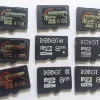 MEMORI HP BEKAS 1GB SIM CARD SD BEKAS SUDAH DICEK SATU PERSATU