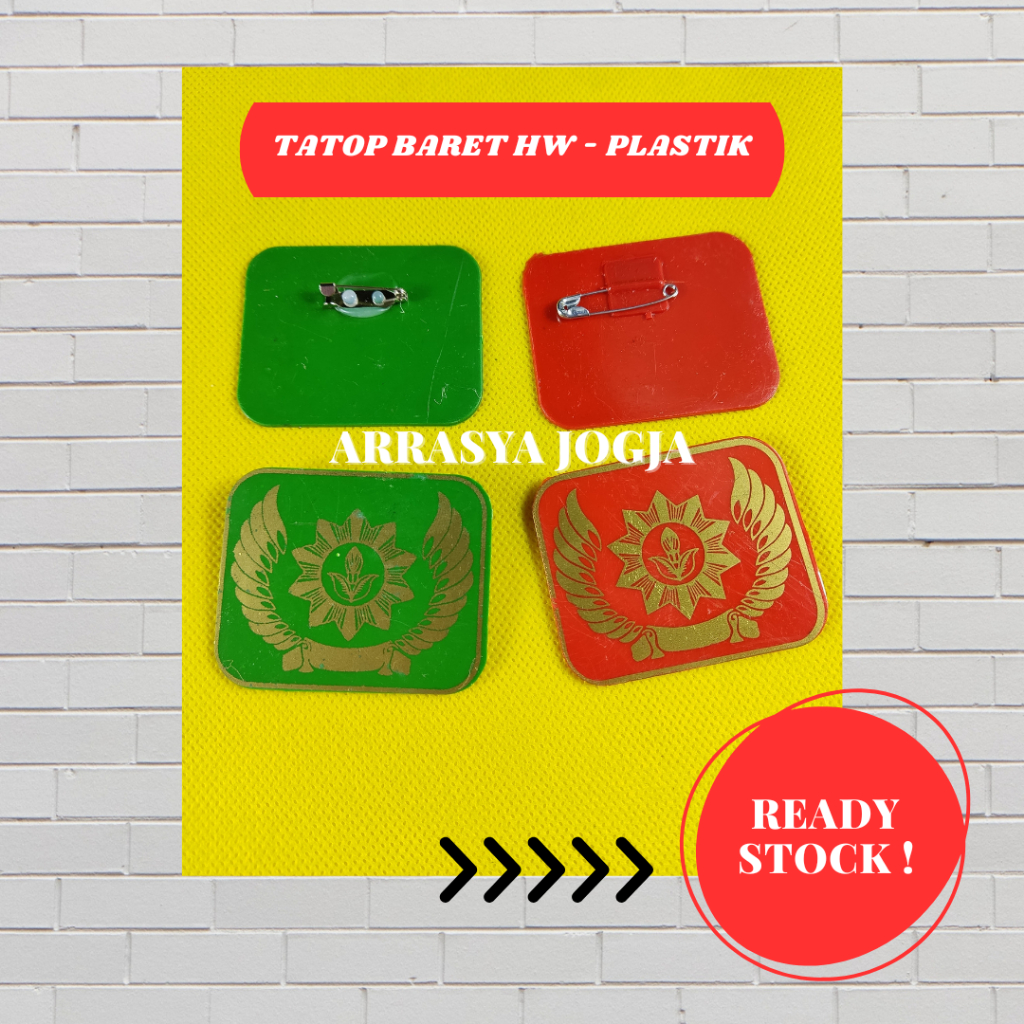 [INSTAN] Pin Baret Hizbul Wathan | Tatop HW | Tanda Baret HW