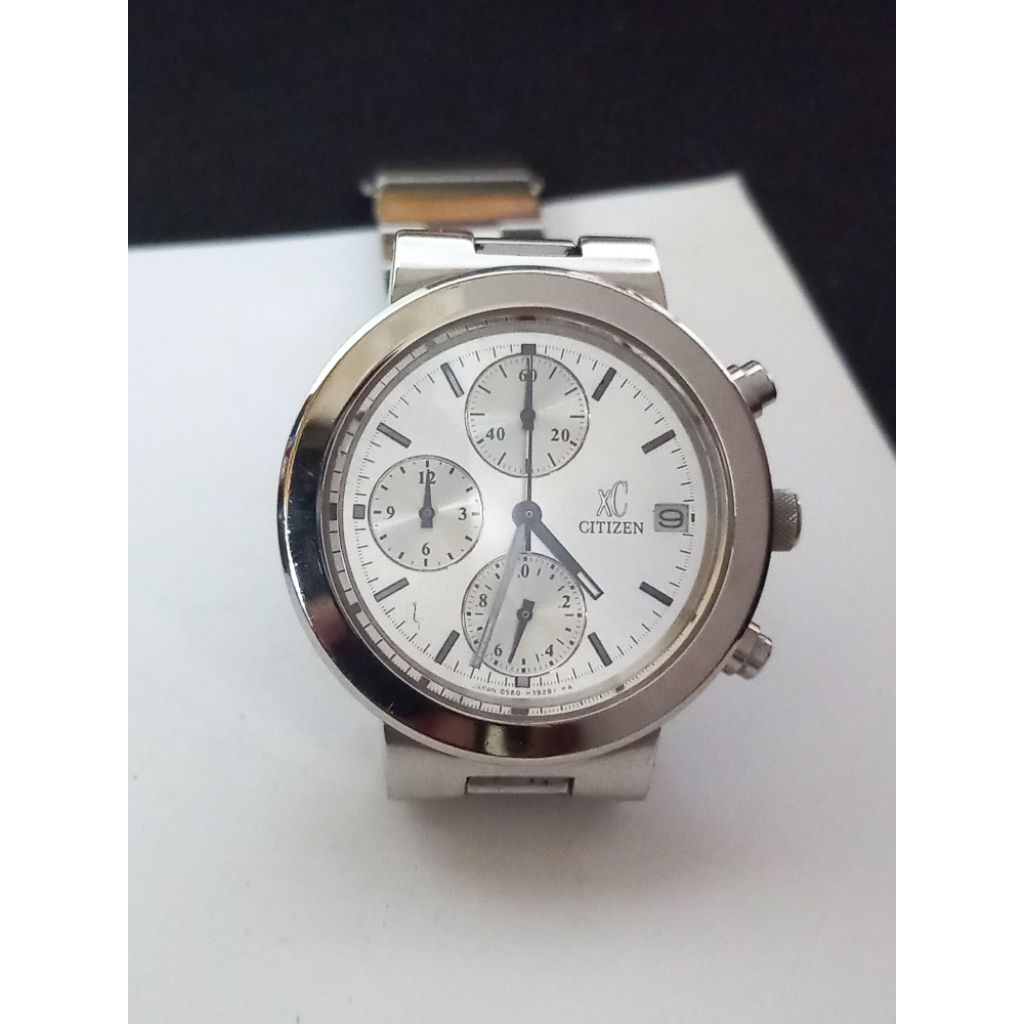 jj03404 jam tangan wanita citizen xc chronograph duratex