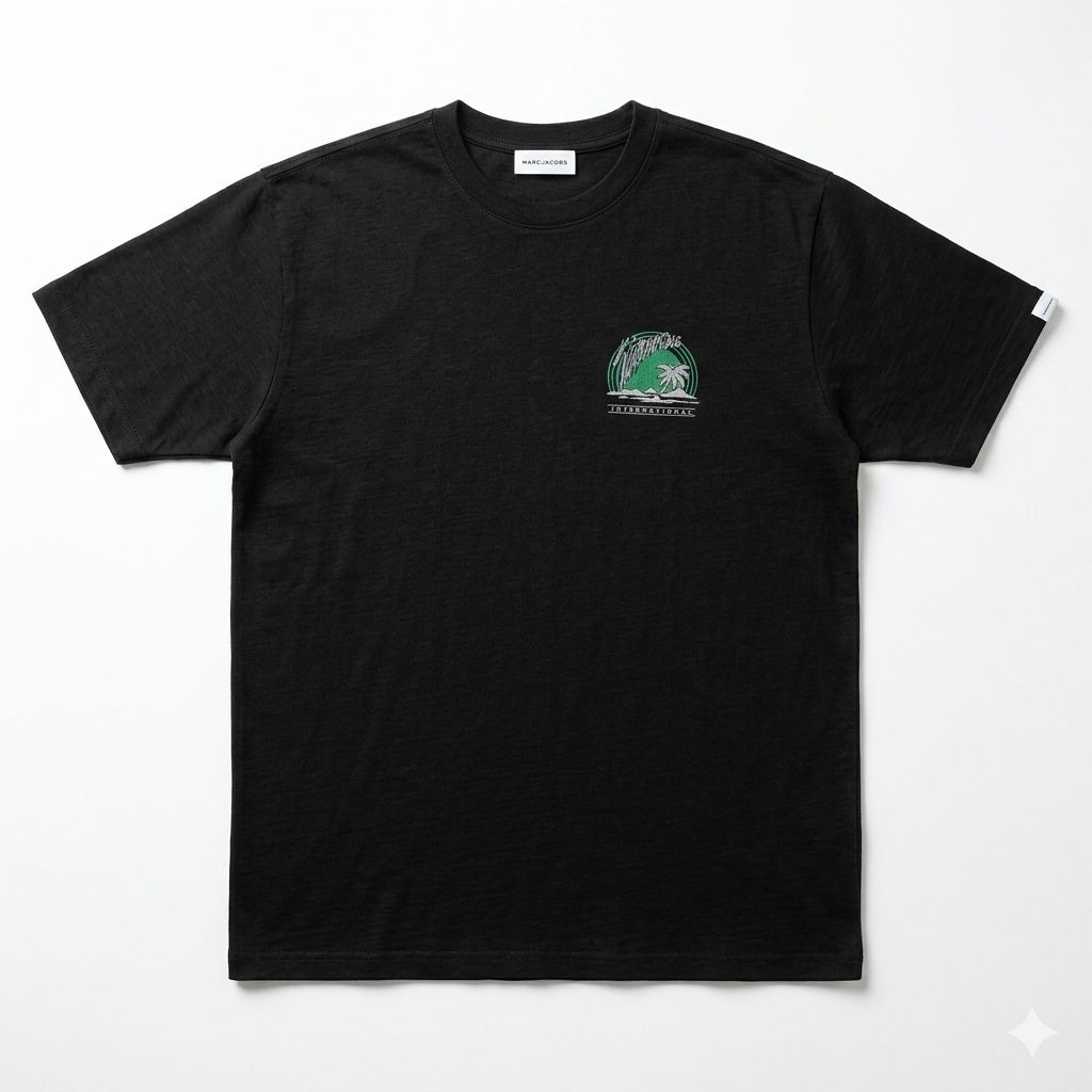 Kaos TNT x Marc Jacobs International Tee - Black - Size L