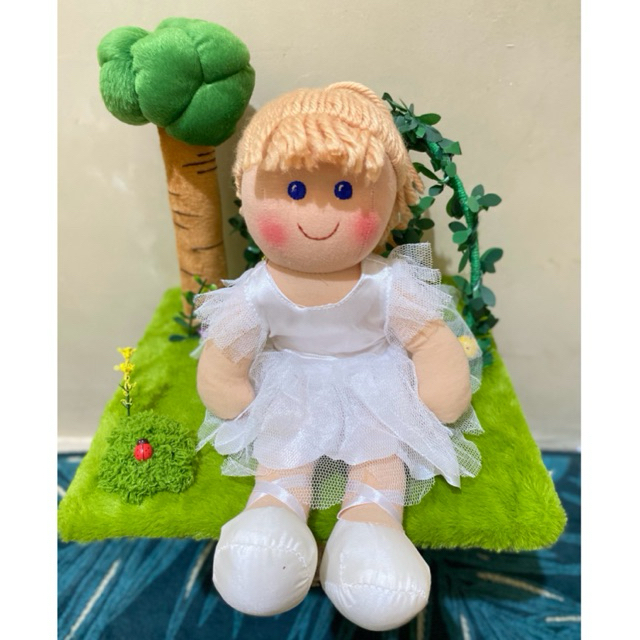 Boneka vintage anak perempuan newtag