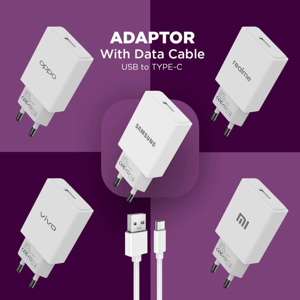 Adaptor 10Watt / 10W Branded Cashan AK933 Power Adaptor Travel Kepala BATOK Charger USB AK-933 ORIGI