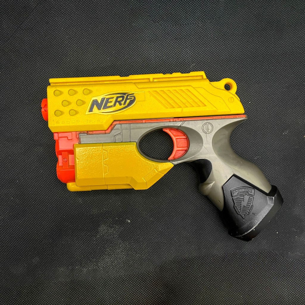 NERF Scout IX-3 N-Strike Elite Kondisi Very Good Mainan Tembakan Plastik