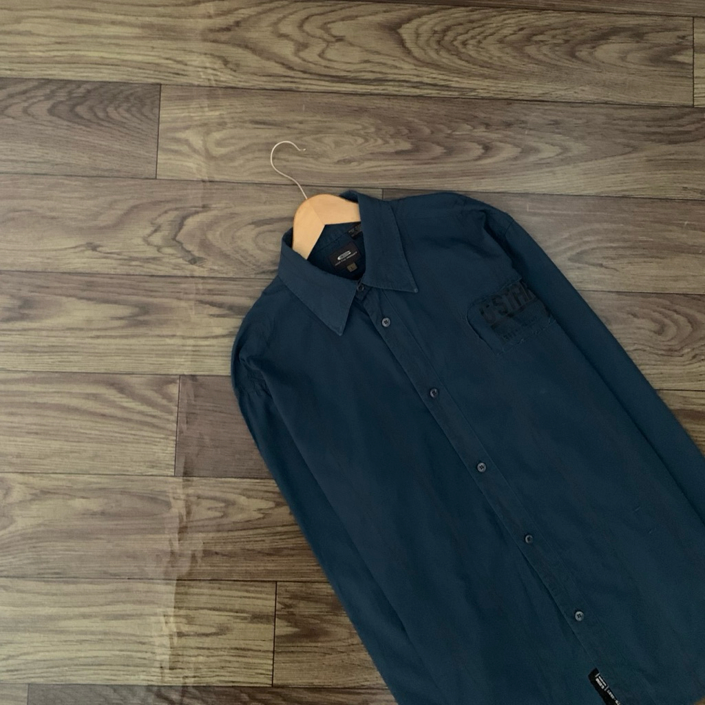 Kemeja GSTAR RAW Branded Long Sleeve