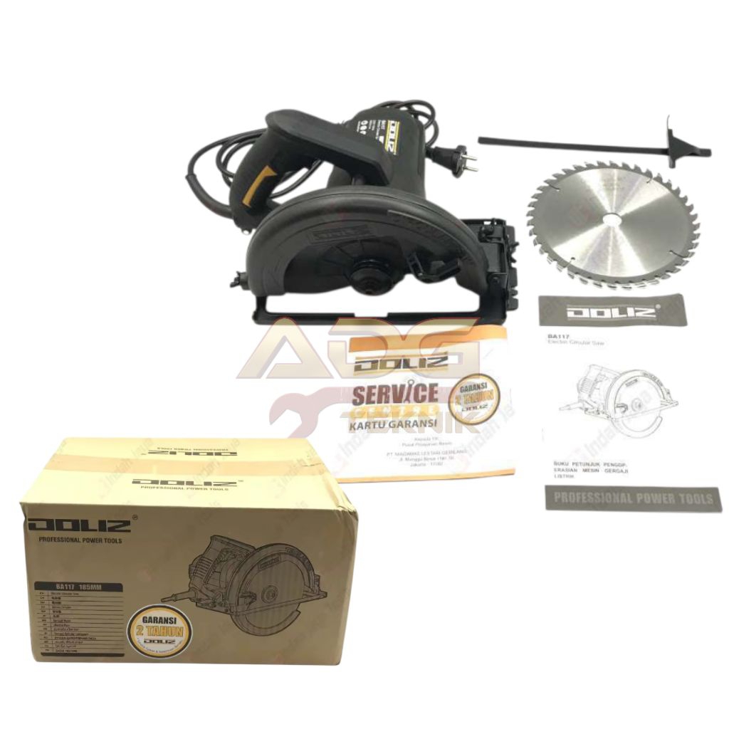 MESINCIRCLE BA117 DOLIZ DOLIZ CIRCULAR SAW POTONG KAYU KERAMIK