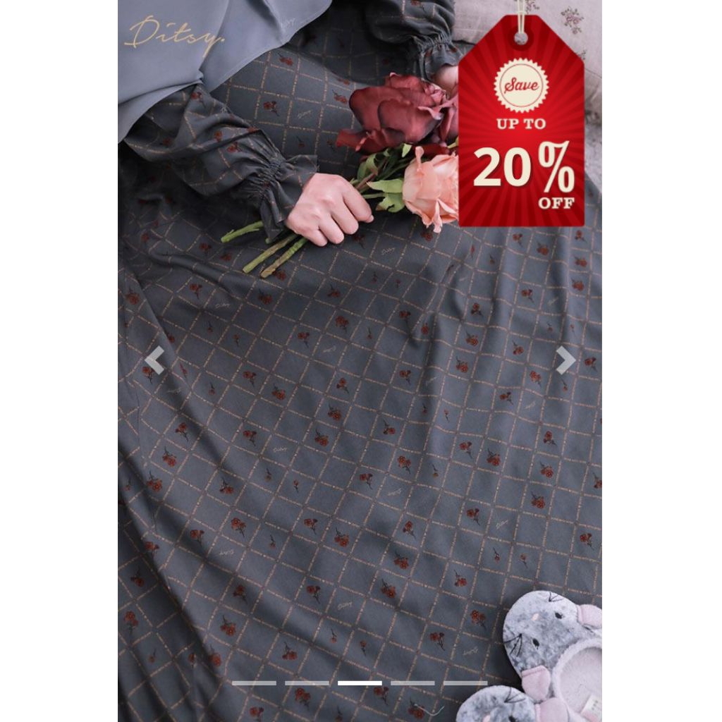 REJECT DITSY NOVALYN EVANORA STER M L TERBARU TERMURAH