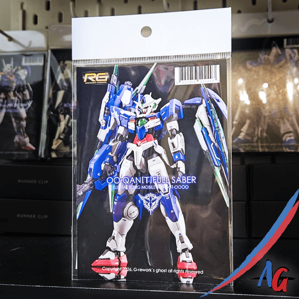 G-Rework RG Gundam 00 QanT Quanta Full Saber Water Slide Decal Sticker