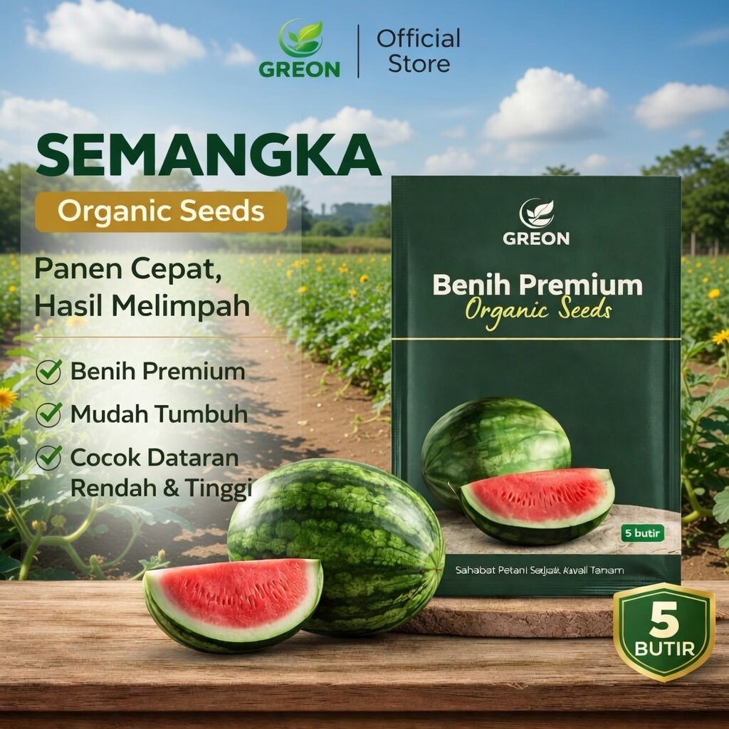 Benih Semangka Super / Bibit Semangka Sindoro F1