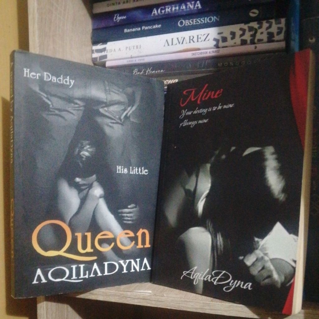Paket Building Novel Wattpad 21+ karya Aqiladyna - Queen & Mine