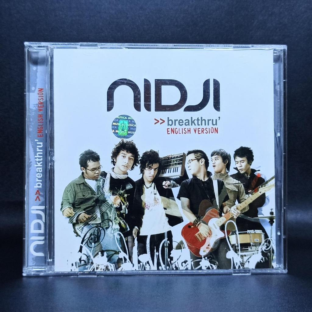 CD NIDJI -  BREAKTHRU & TOP UP ( CD ORIGINAL )