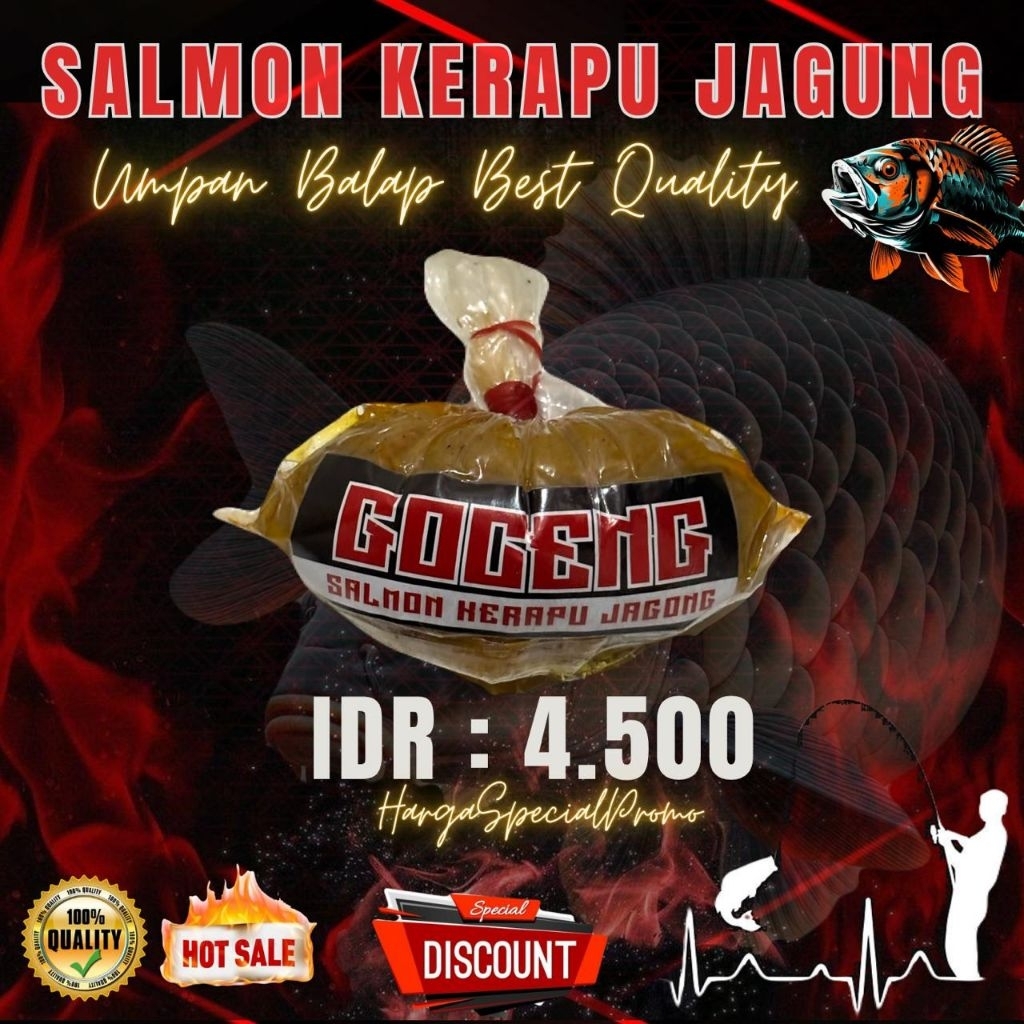 umpan goceng salmon kerapu jagung