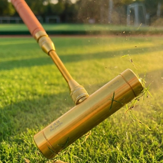 Stick Gateball BJJ Gold Premium | Professional Gateball Mallet Alloy Balance | Tongkat Gateball Comp